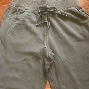 Alice + Olivia army green joggers